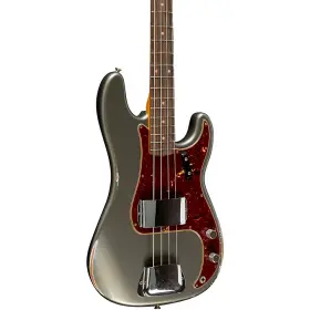 9235700061 Fender Custom Shop 60 Precision Bass Relic Super Faded Aged Charcoal Frost Metal