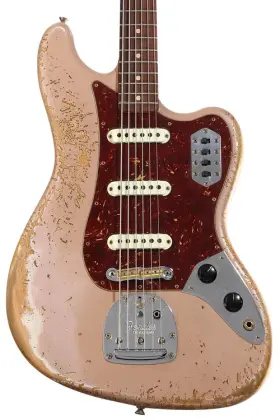 9235700240 Fender Custom Shop 1962 Bass Vi Super Heavy Relic 6-string Electric - Aged