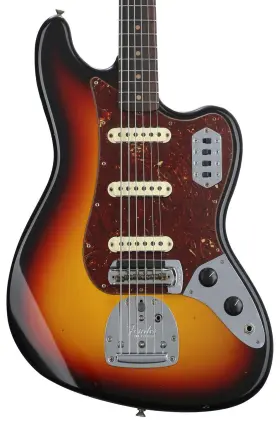 9236081186 Fender Custom Shop Limited-edition Bass Vi Journeyman Relic 6-string Guitar