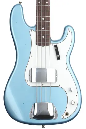 9236091115 Fender Custom Shop 1966 Precision Bass Journeyman Relic - Super-faded Aged Lake