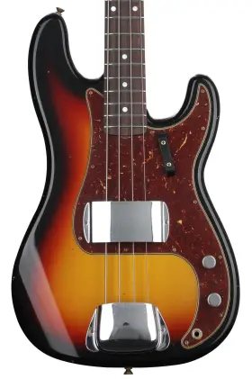 9236091117 Fender Custom Shop 1966 Precision Bass Journeyman Relic - 3-color Sunburst