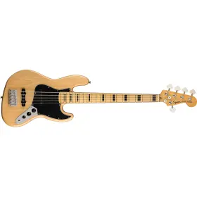 Cv70s-jb-nat Fender Mint Squier By Classic Vibe Ft70s Jazz Bass V 5-string Maple Board Nat