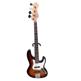 E91054 Fender Jazz Bass 3-color Sunburst 4-string 22-fret Rh Electric Guitar 1054