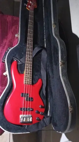 G004384 Fender Precision Bass Lyte Electric Guitar Red 4-string Right-handed