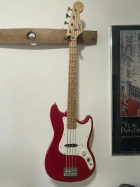 Fender Ic050722681 Squier Bronco Bass 4-string Upgraded With Hot Rail Pickup