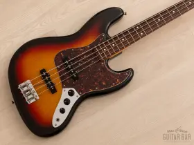 Jb62-58 Fender 2002 Jazz Bass 62 Vintage Reissue Sunburst Near-mint Japan Cij