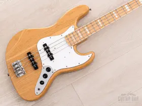 Jb75-100us Fender 2008 Jazz Bass 75 Vintage Reissue Natural Ash Japan Cij