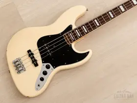 Jb75-90us Fender 2004 Ft75 Jazz Bass Olympic White With Usa Pickups Japan Cij