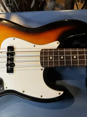 Mn4127718 Fender 1994 Jazz Bass Electric 4-string Guitar Sunburst Rosewood Maple