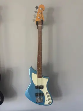 Mx21244533 Fender 2021 Player Plus Meteora Bass 4 String With Gig Bag Opal Spark