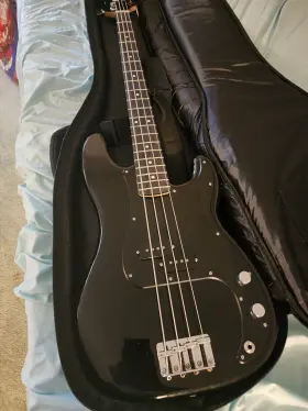 Mx21564689 Fender Precision Bass Limited Edition - Ebony Fretboard Black Mint Condition