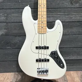 Mx22194074 Fender Player Jazz Bass 4 String Electric Guitar 2022 - Polar White