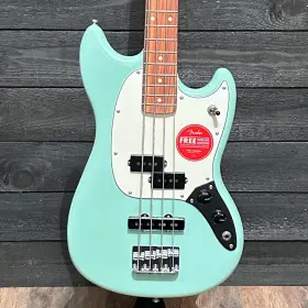Mx22271824 Fender Special Edition Mustang Pj 4 String Electric Bass Guitar - Surf Green