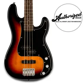 Sp372980000-1 Fender Squier Affinity Precision Jazz Bass Guitar With Play 3 Color Sunburst