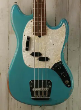 Ufjmj11252024 Fender Used Road Worn Jmj Mustang Bass 357