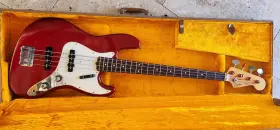 V012399 Fender 1982 62 Reissue Jazz Bass Candy Apple Red