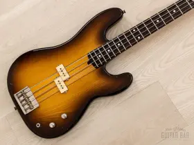 Bo-50 Fernandes 1980 Vintage Neck Through P-bass Sunburst Stone Logo With Case