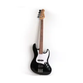 Fjb-30bk Fojill Fjb-30 Full Size Electric Bass Guitar Four 4 String Right Hand With Gig Bag