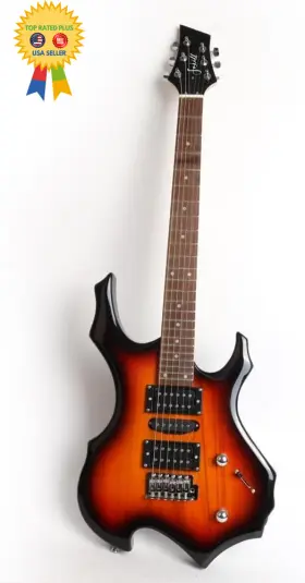 Fcs-30bs Fojill Fss-30 Cool Shape 39 Inch Electric Guitar Maple Neck Genuine Rosewood