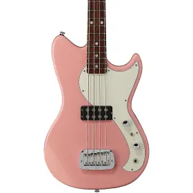 G&l 791018368700 Fullerton Deluxe Fallout Shortscale Electric Bass Shell Pink