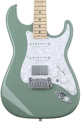 G&l 791018371045 Fullerton Deluxe Legacy Hss Electric Guitar - Macha Green