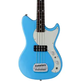G&l 791018371694 Fullerton Deluxe Fallout Shortscale Electric Bass Himalayan Blue