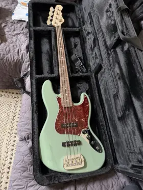 G&l Clf2502118 G&l Jb Fullerton Bass Matcha Green With Gig Bag- Usa
