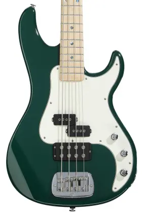 Cs-sb2pmfd-brtgrn-mp G&l Custom Shop Sb2 Pmfd Bass Guitar - British Racing Green