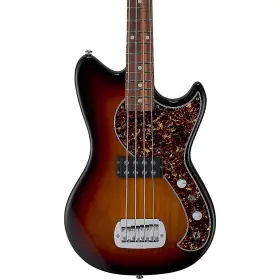 Fdfalb-3ts-cr G&l Fullerton Deluxe Fallout Shortscale Electric Bass 3-tone Sunburst
