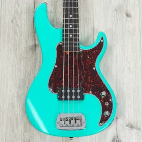 Kil-clf2411010 G&l Guitars Usa Kiloton Bass Rosewood Fingerboard Belair Green Frost