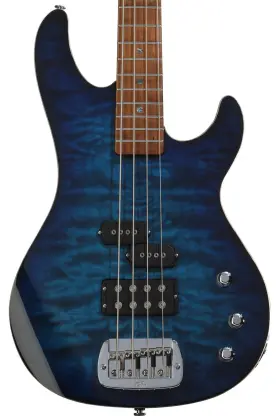 Sb2rmcpmfd-ocnblu-mp G&l Custom Shop Sb2 Pmfd Bass Guitar - Ocean Blue
