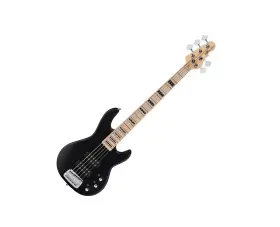 Ti-l25-113r54m00 G&l Tribute Series L-2500 5-string Bass - Black Frost With Maple Fb Used