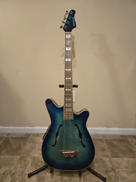 W-100 Galveston Electric/acoustic Bass Guitar
