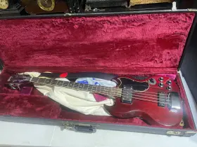 914058 Gibson Eb3l Bass Guitar- 1968/72 Long Scale Slotted Headstock With Case