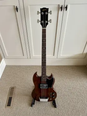 Eb-4l Gibson 1973 Bass. This Vintage Instrument Is A Rock And Roll Legend