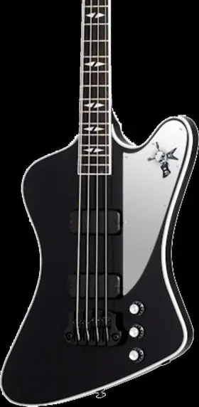 Bat4gsm00ebbc1 Gibson Usa Gene Simmons G2 Thunderbird Bass Ebony Mirror With Case
