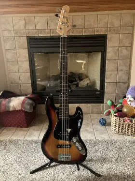 G17000255 Glarry Used Gjazz Electric 5 String Bass Guitar Without Fourth