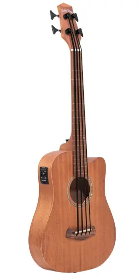 Gold Tone 710552797104 Left-handed M-bass 23-inch Scale Acoustic-electric Microbass With Padded Gig Bag