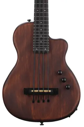 Gold Tone 875116003289 Me-bass 23-inch Scale Electric Microbass - Natural
