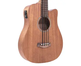 M-bass25 Gold Tone 875116003937 25.5 Inch Scale Microbass