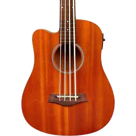 Gold Tone 875116003982 23-inch Scale Fretless Left-handed Acoustic-electric Microbass