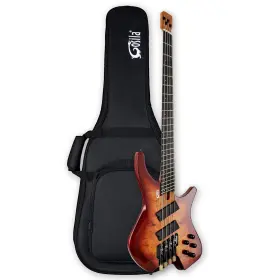 G-b4ms Gosila 4 String Headless E. Bass Guitar Poplar Body Roasted Maple Neck Used Item
