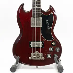 Eb-500 Greco 1981 Sg Style Bass With Massive Sounding Mudbucker Punchy Bridge P/u