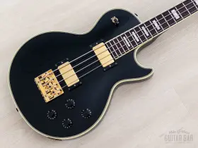 Egb-100 Greco 1992 Custom Black Beauty Vintage Short Scale Bass Japan Fujigen