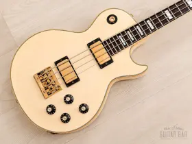 Egb-850 Greco 1990 Custom Vintage Short Scale Bass Alpine White Japan Fujigen