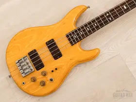 Gob900 Greco 1979 Speed Way Vintage Neck Through Bass Natural With Active Boost