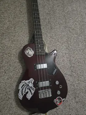Cyg22043844 Gretsch Electromatic 4-string Solid Body Bass Red Right-handed Full Size