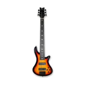 Gstyle 680168607718 Fretless 6 String Electric Bass Bolt On Maple Neck Poplar Body Sunburst