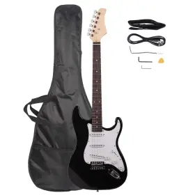 Guangshuohui 746555714848 39 Inch Rosewood Fingerboard Electric Guitar Beginner Kit Solid