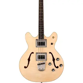 Guild 197881369668 Starfire Bass Ii Flamed Maple Short-scale Semi-hollow Rf